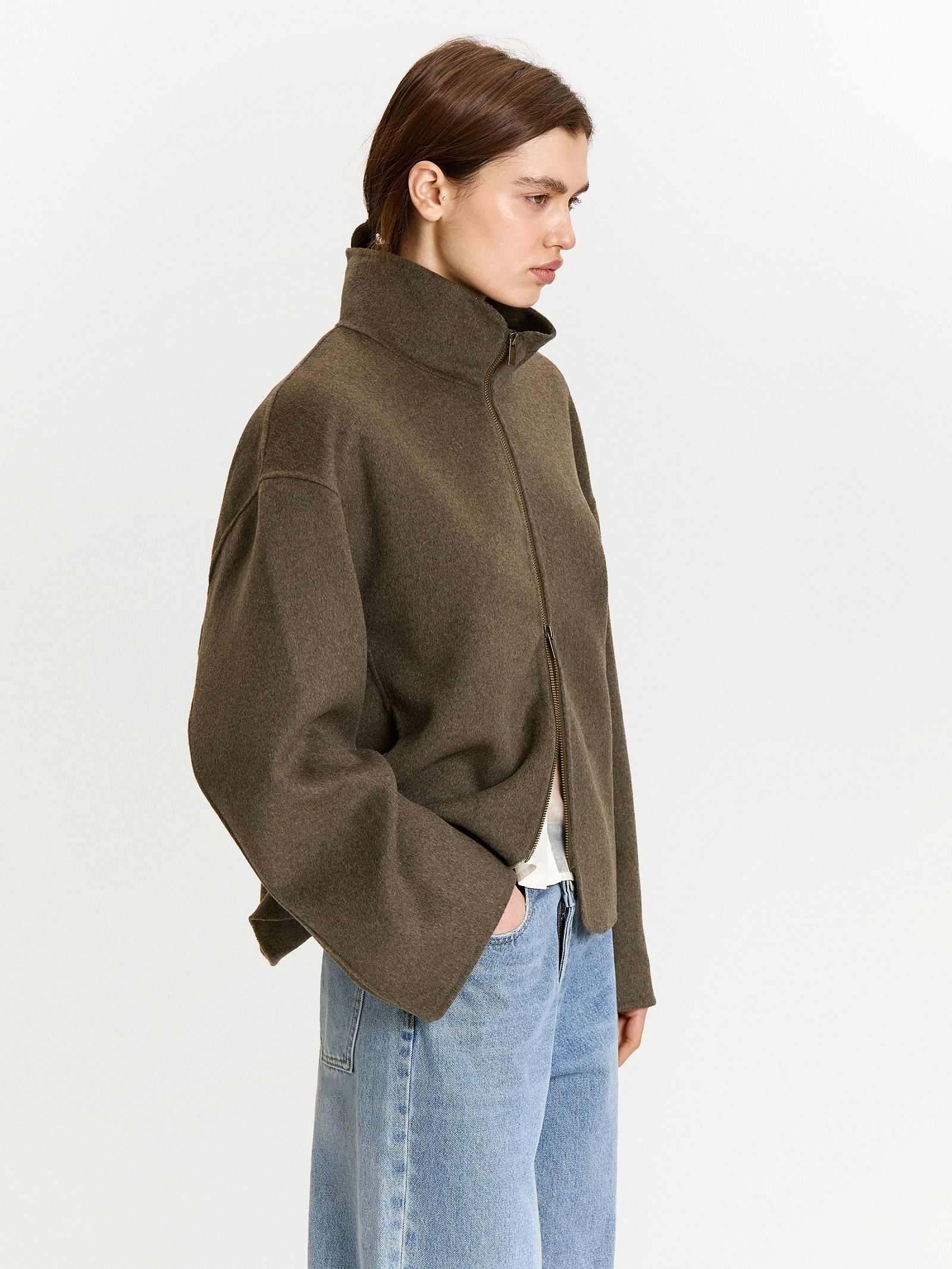 Пальто из шерсти и кашемира